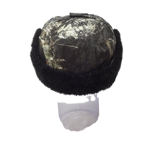 Vtg Men's Hunting Cap Hat Insulated Cabela's Trapper Ear Flaps Gore-Tex Camo - Picture 7 of 11